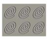 Форма за печене, силиконова GOURMAND Oval Spiral, 6 х 138х95х6 мм