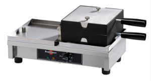 Гофретник, 2 бр гофрети 4x7 Liège