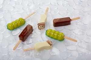 Форма силиконова за сладолед PAVOGEL SNACK Round, комплект 2 бр 5 х 23х60 мм