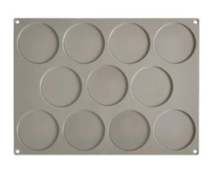 Форма за печене, силиконова GOURMAND Small Disc, 11 х Ø 90x3,5 мм