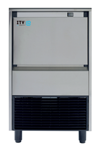 Ледогенератор за лед тип кубче 40 г, 62 кг/24 ч, въздушно охлаждане, монофазен, Delta Max