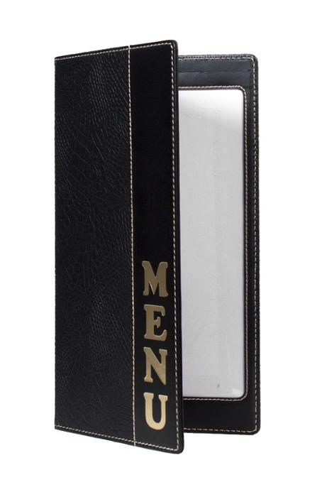 Меню Design Croc, удължено с 6 страници, 2 джоба и 1 двойна вложка