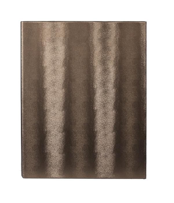 LED меню, луксозна кожа, 2 страници А4, медно