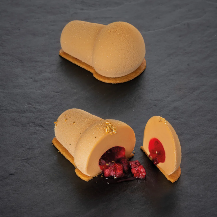 Форма за печене, силиконова PAVOFLEX Babà, 15 х 78x54x46 мм