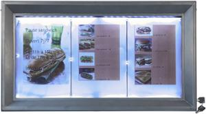 LED информационно табло, 3xA4 - outlet.tomeko.bg LED информационно табло, 3xA4