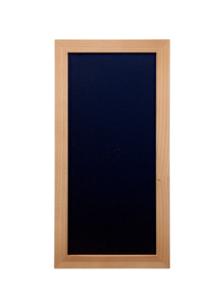 Табло-меню с рамка от тиково дърво, 20x40 см - outlet.tomeko.bg Табло-меню с рамка от тиково дърво, 20x40 см