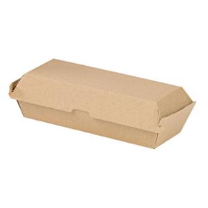 50 бр картонена крафт кутия за сандвичи
