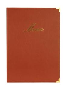Mеню Classic с 4 страници А4, 1 двойна вложка, винено червено - outlet.tomeko.bg Mеню Classic с 4 страници А4, 1 двойна вложка, винено червено