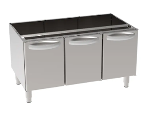 Основа неутрална - шкаф с 3 врати L=1050 мм, линия TECNO 70 - outlet.tomeko.bg Основа неутрална - шкаф с 3 врати L=1050 мм, линия TECNO 70